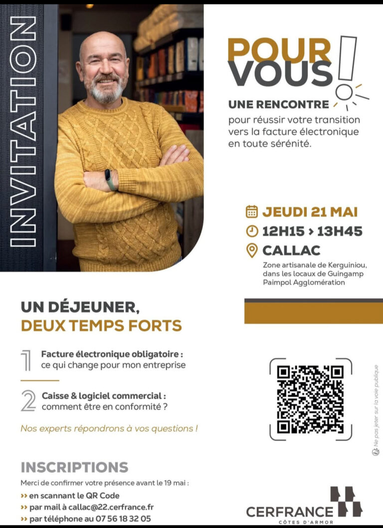 Rencontre pour réussir votre transition vers la facture électronique.