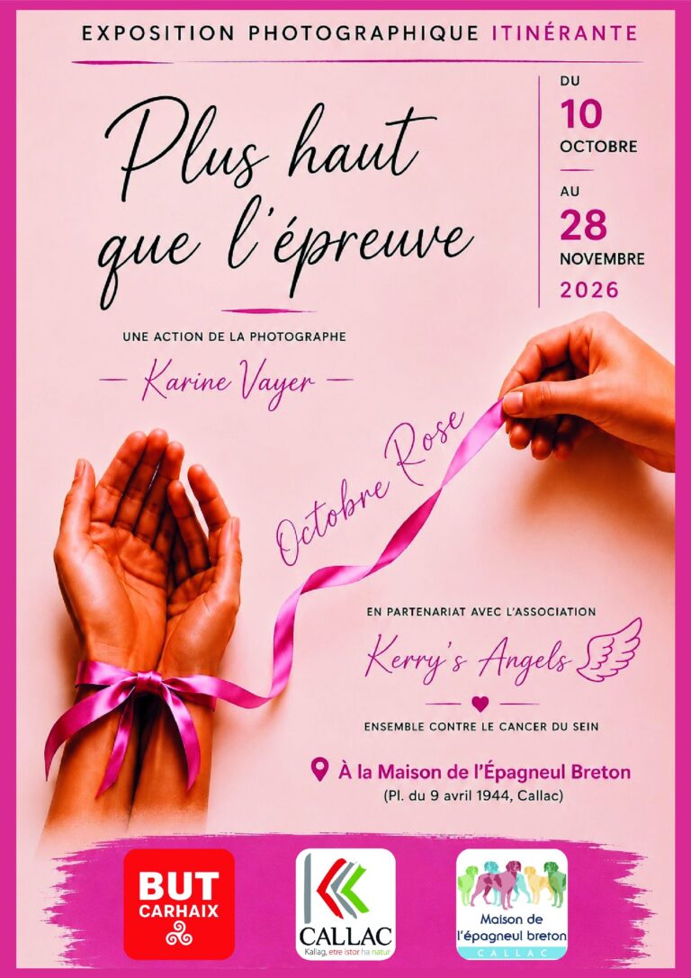 Exposition temporaire à la maison de l&rsquo;épagneul breton.